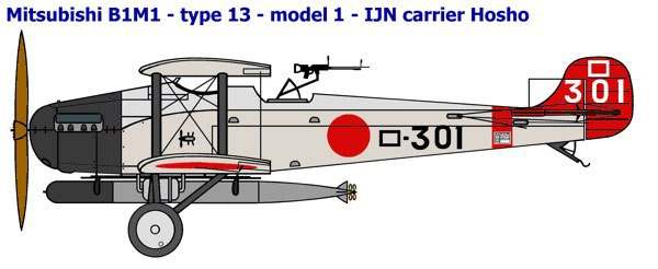 Японские "палубники" Mitsubishi Герберта Смита.  Торпедоносец B1M