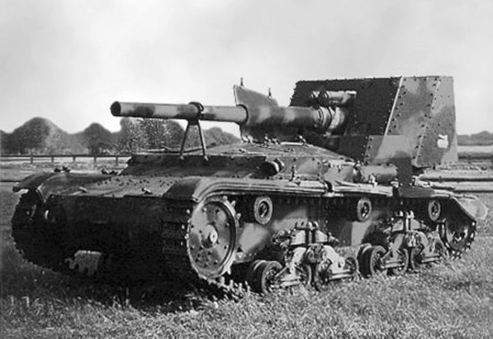 К вопросу переделки танка Т-26 в САУ. Итальянские САУ на базе «Виккерс 6-тонный» - Semovente da 90/53 и Semovente da 149/40