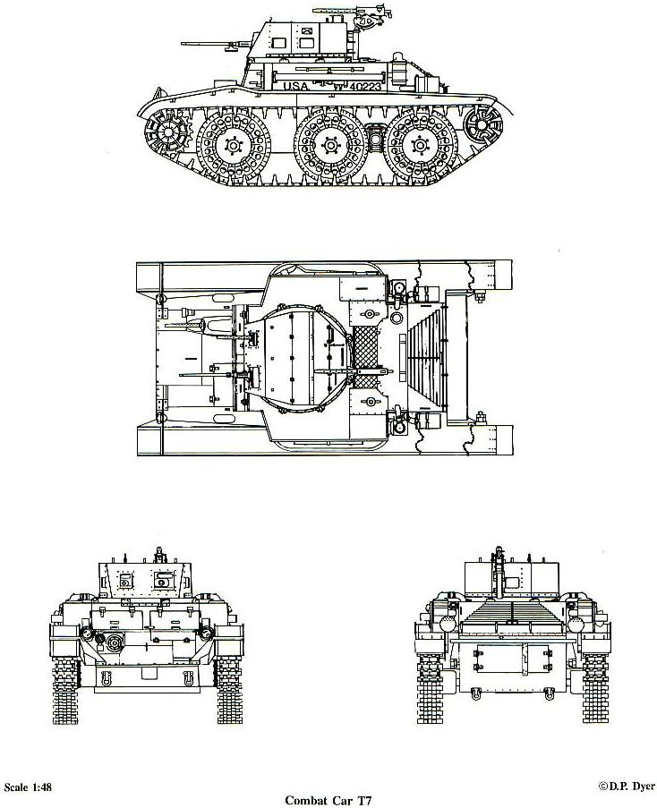 Танк Т-7-4