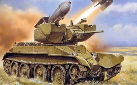 Первые ракетные танки. Ракетные БТ-5 СССР