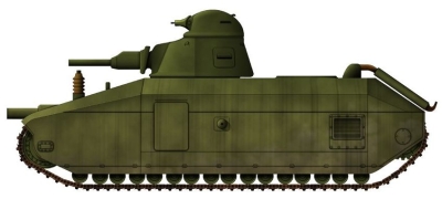 Тяжелый танк ARL Char Lourd. Франция