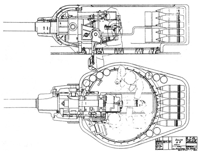 Т-34-122 - штурмовой танк Сталина.