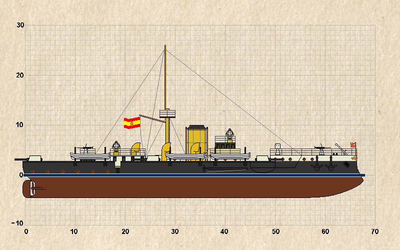 Корабль 1 19. Линейный корабль Пелайо Gran Espana.