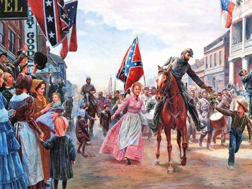 Хронология войны за независимость Юга в Dixieland