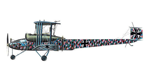 Предельный Risenflugzeug времен Первой Мировой войны