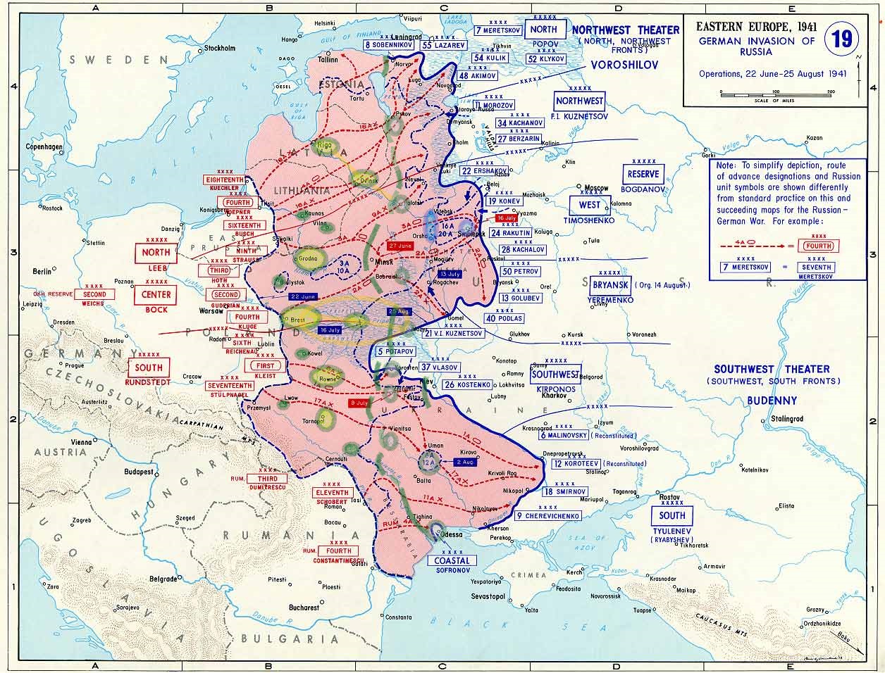 Карта ссср в 1941 году