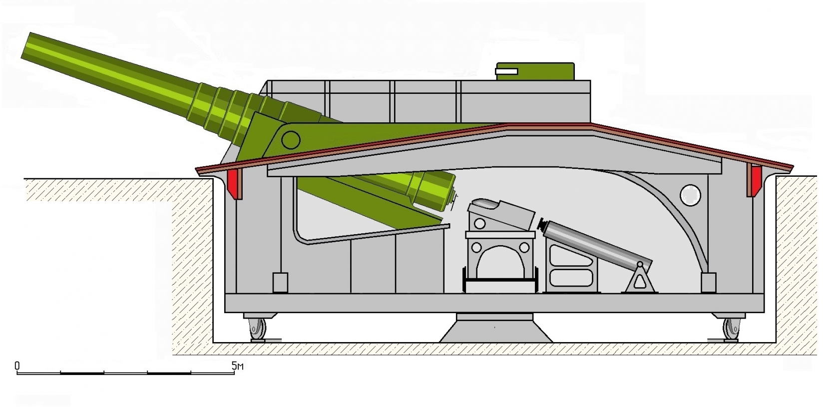 казематная артиллерийская установка дот 4 фото 84