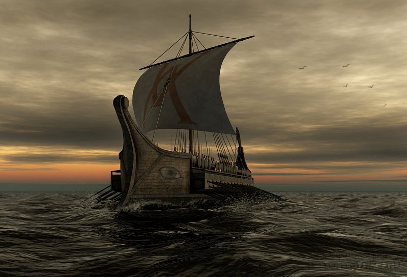 К вопросу об античном мореплавании