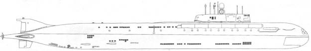 Атомная подводная лодка проекта 949А.