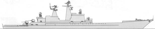 Атомный ракетный крейсер пр. 1165 «Фугас» (проект).