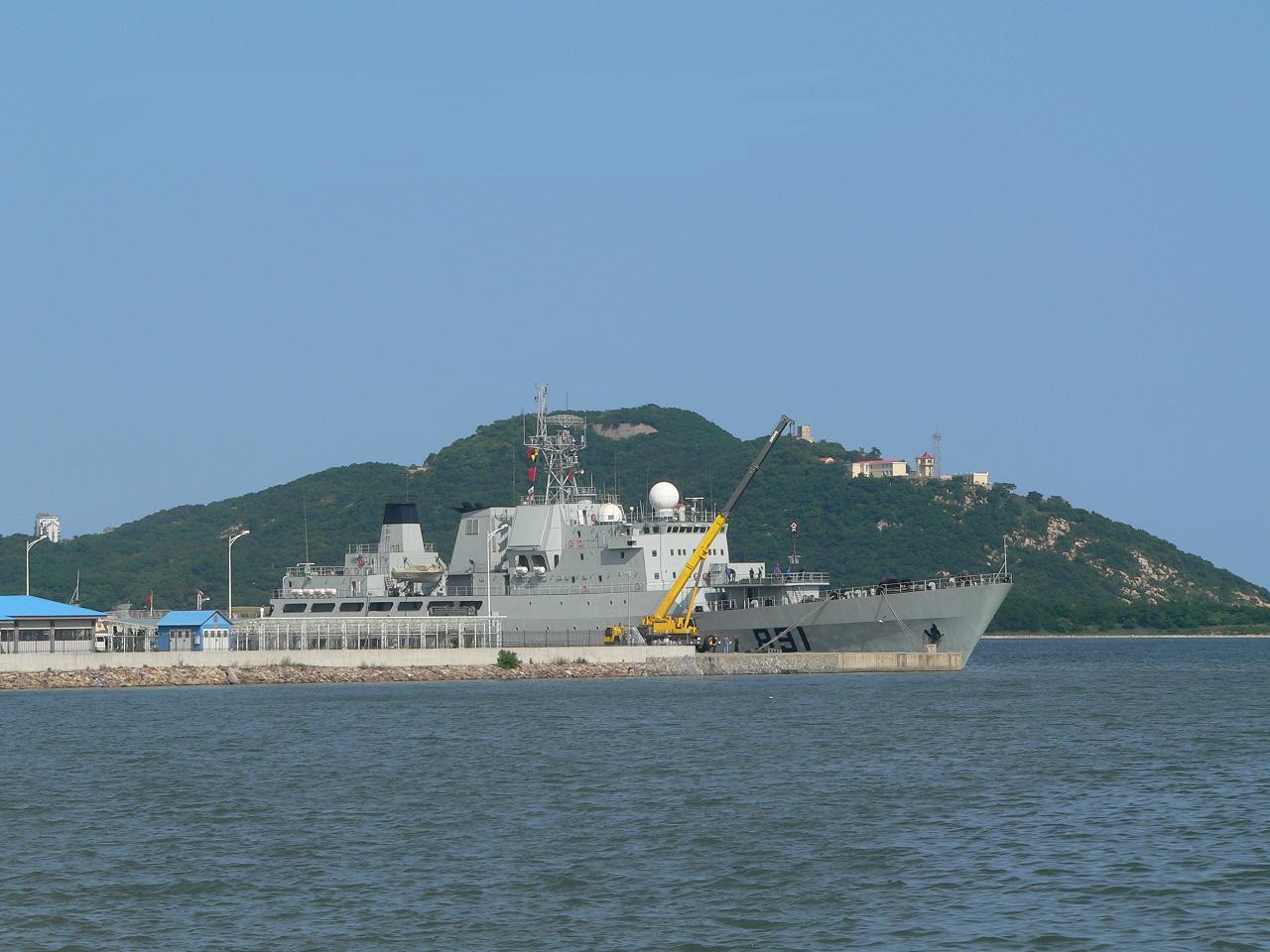 Новый китайский эсминец УРО Проекта 052D.