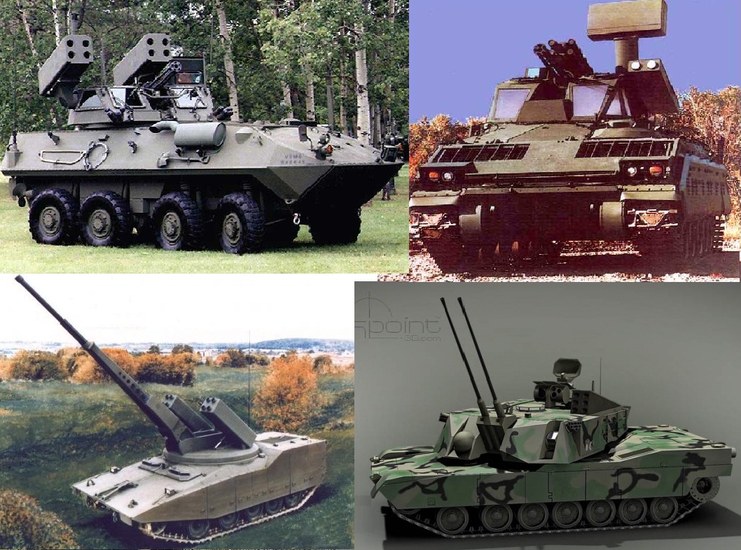 Американские системы ПВО времен Холодной Войны:  ракетно-артиллерийские.