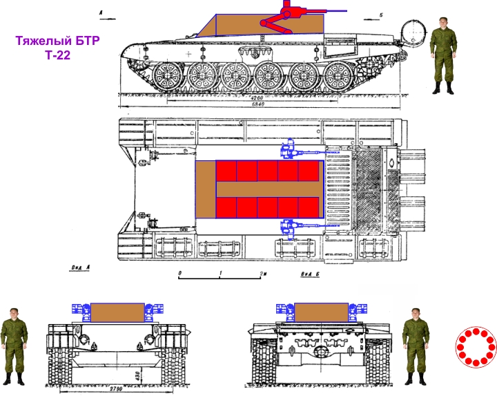 Перспективный танк Т-21Р. Россия