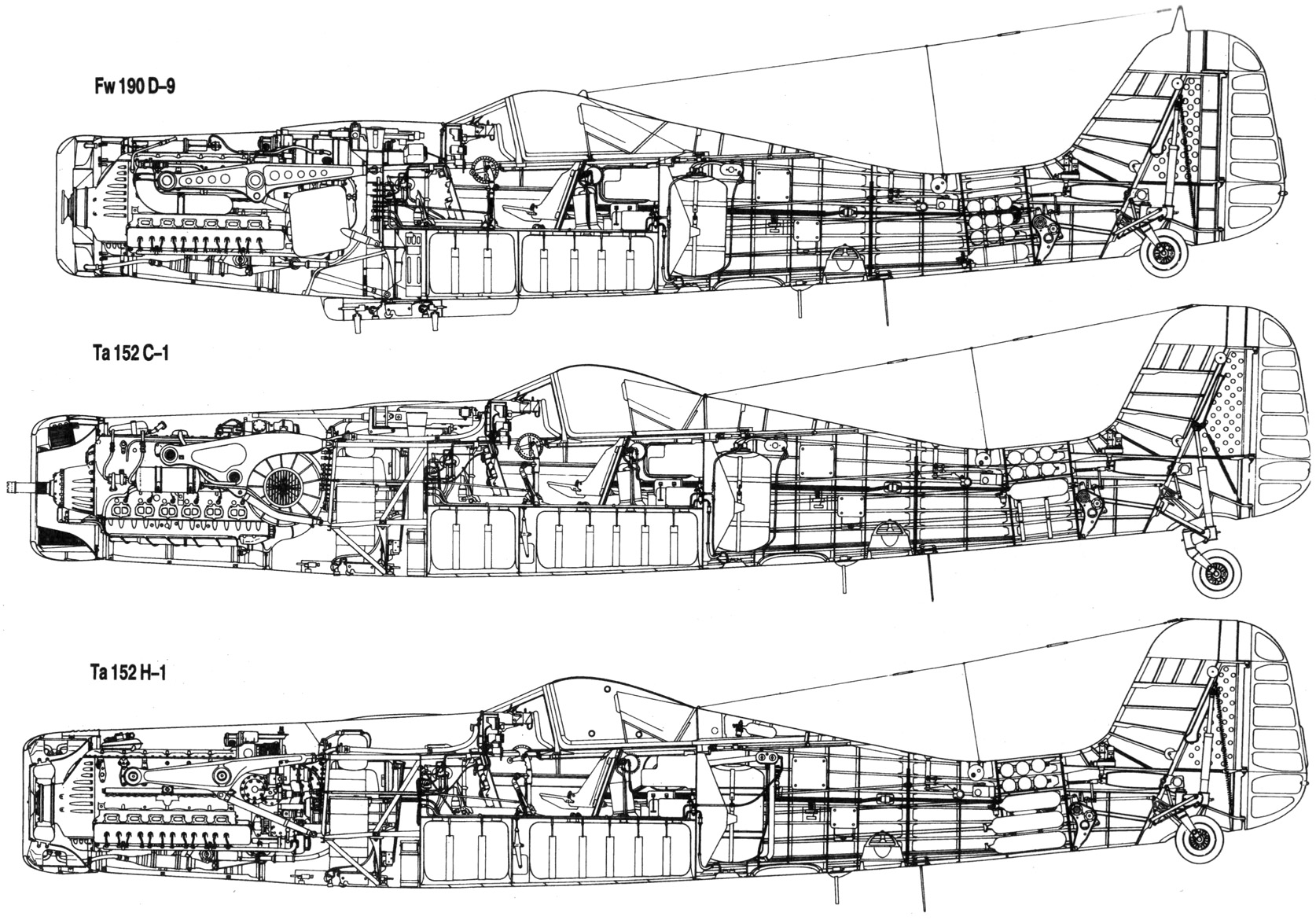 D 9 3 2. Та.152с FW.190. Fw190 с двигателем Jumo. FW ta 152 чертеж. Компоновка FW-190d-9.