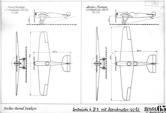 Потомок жестяного осла. Опытный истребитель Junkers J 2. Германия