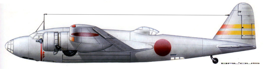Семейство неудачников. Опытный бомбардировщик Nakajima Ki-19 (中島 キ19). Япония