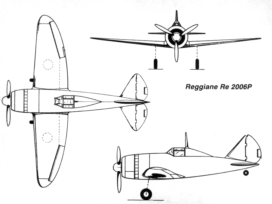 Reggiane Re.2007. Продолжение темы