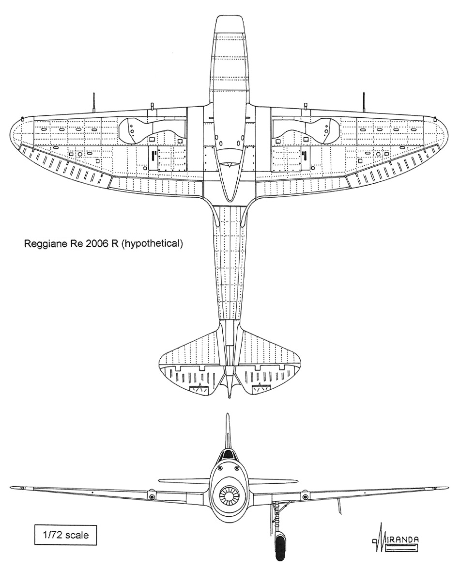 Reggiane Re.2007. Продолжение темы