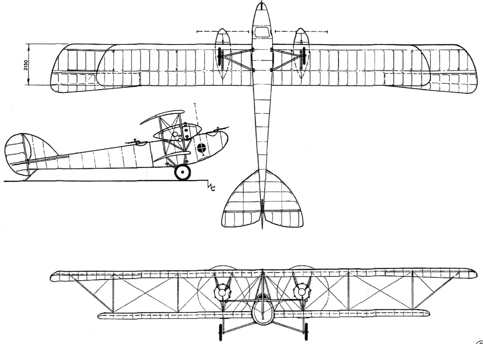 Русские истребители Первой Мировой войны. "Лебедь-Гранд" (Л-14)