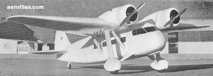 Опытный пассажирский самолет Timm T-840. США