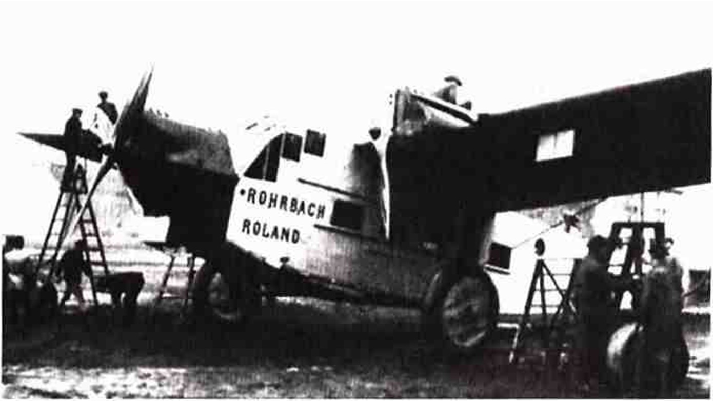 Пассажирский самолет Rohrbach Ro VIII Roland. Часть 2 Альтернативная