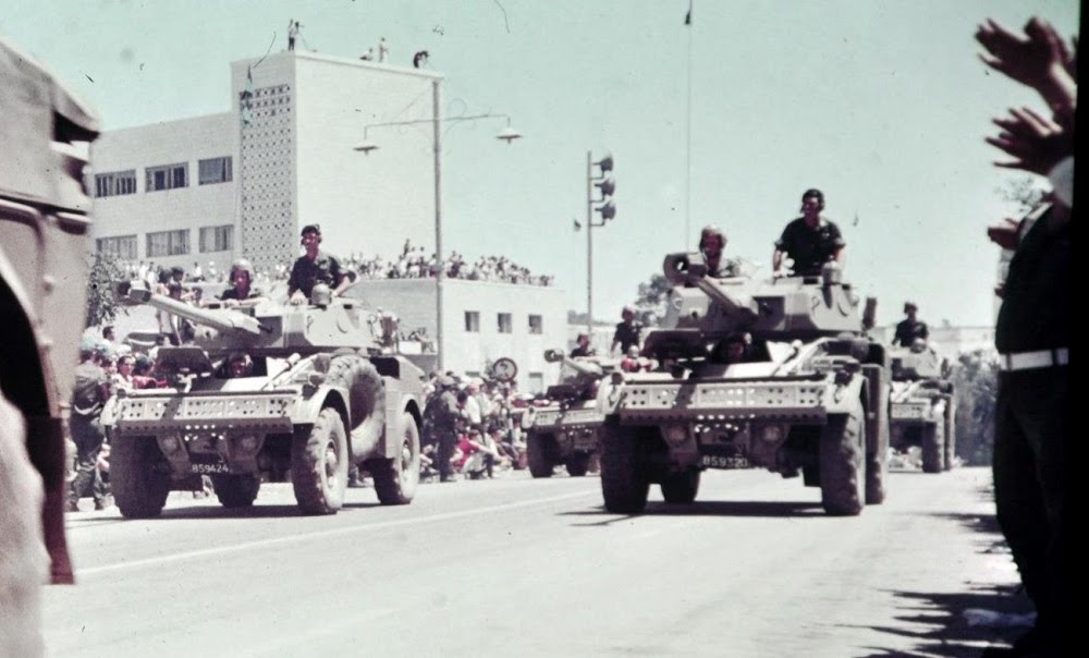 Военный парад в Иерусалиме после Шестидневной войны