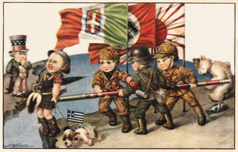 Итальянская пропаганда или черенок для Британской Империи
