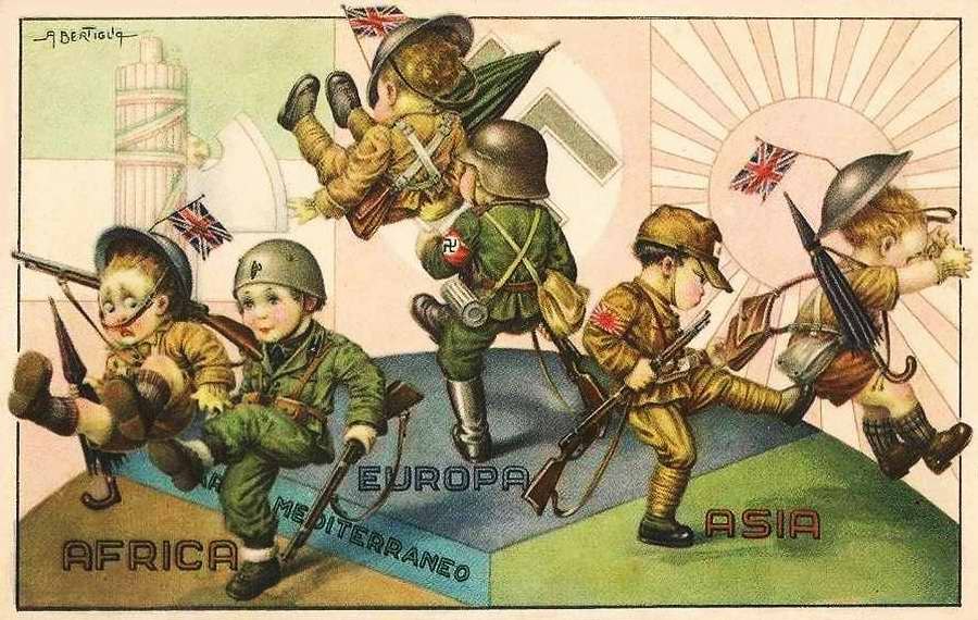 Итальянская пропаганда или черенок для Британской Империи