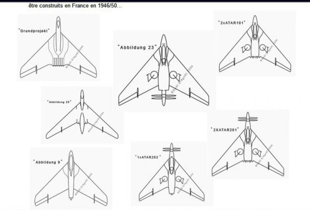 Чертежи самолёта ATAR-23. Франция