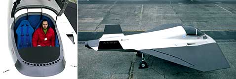 Футуристический проект самолета  Kelvin 40.