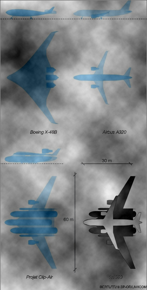 CLIP-AIR: Модульная концепция самолета будущего.