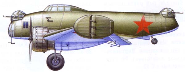 Экспериментальный бесхвостый бомбардировщик  К-12. СССР
