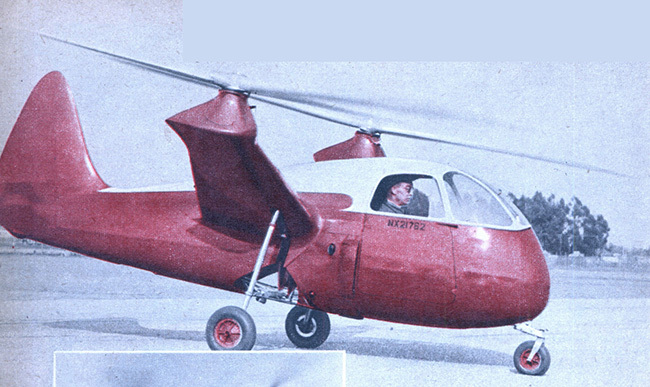 Опытный вертолет Landgraf H-2. США