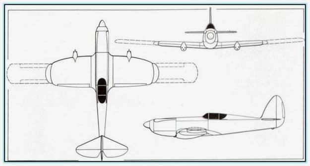 Проект истребителя Gourdou G11 C-1. Франция