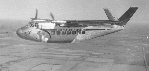Два винта-четыре двигателя. Beechcraft Model 34 Twin-Quad