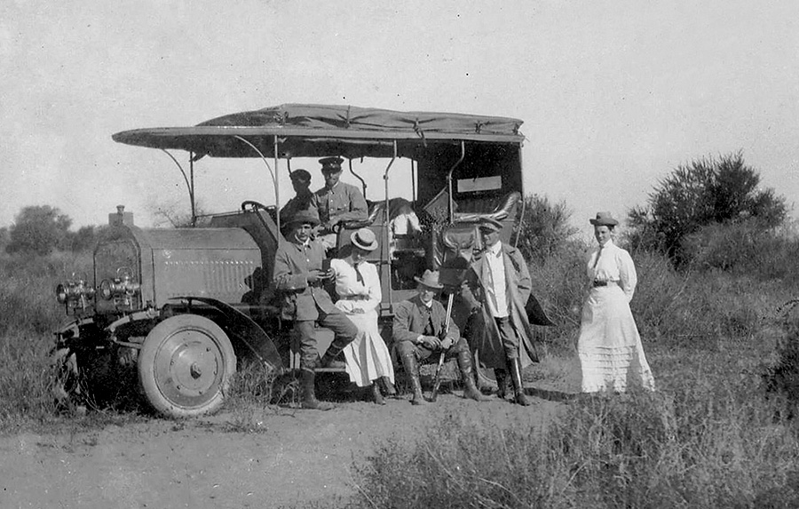 Протоджип. Полноприводный автомобиль Daimler Dernburg Wagen 1907