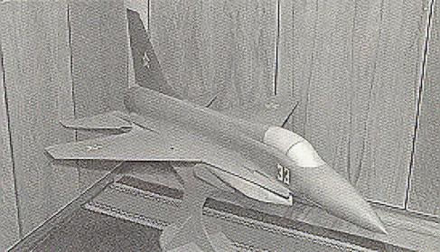 Модель проекта легкого фронтового истребителя «Изделие 33»