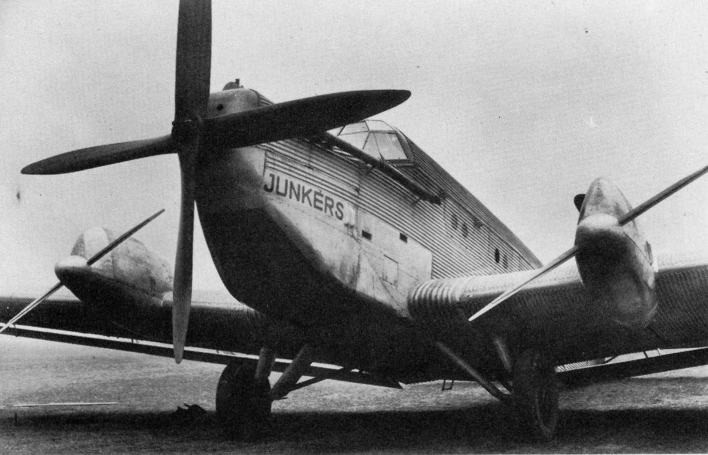 Одномоторный Junkers Ju 52. Часть 1