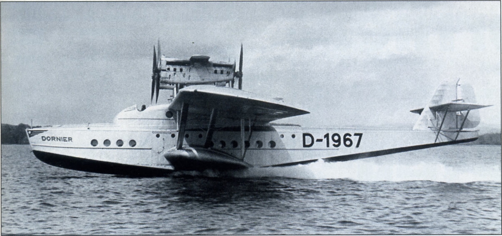 Маленькая сестра Do X. Пассажирская летающая лодка Dornier Do S. Германия