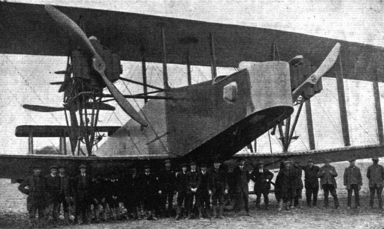 Тяжелые бомбардировщики Handley Page H.P.15 V/1500. Великобритания
