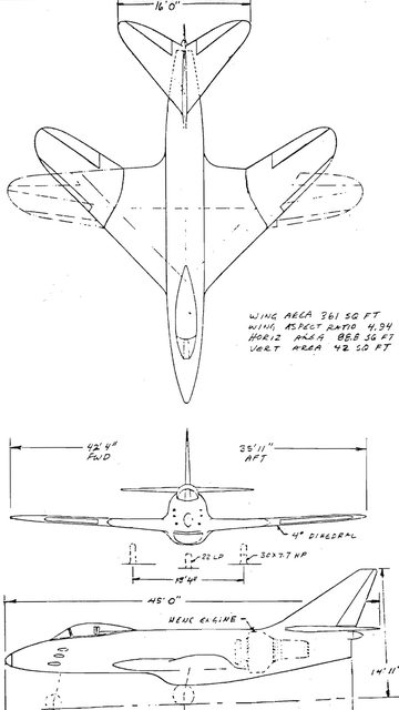 От Р-80 к XF-90. Программа L-153