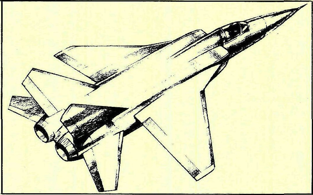 Миг 25 рисунок