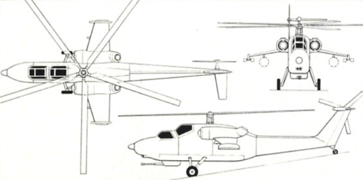 Ми 28 нарисовать