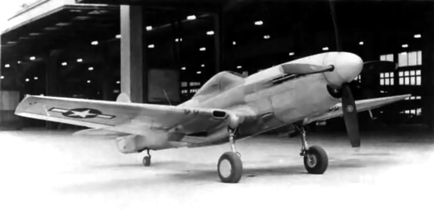 Опытный истребитель Curtiss XP-40 Q. США