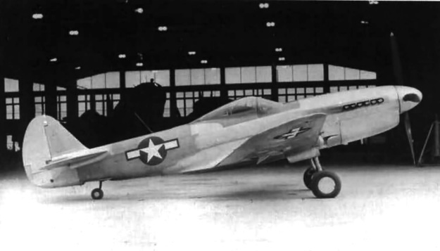 Опытный истребитель Curtiss XP-40 Q. США