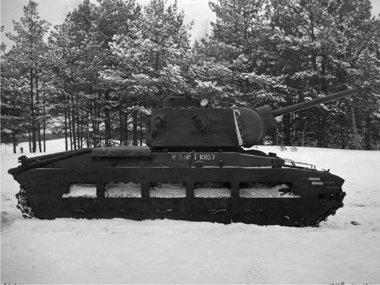 Испытано в СССР. Вооружение пехотного танка Matilda III советской 76,2-мм  пушкой Ф-96 - Альтернативная История