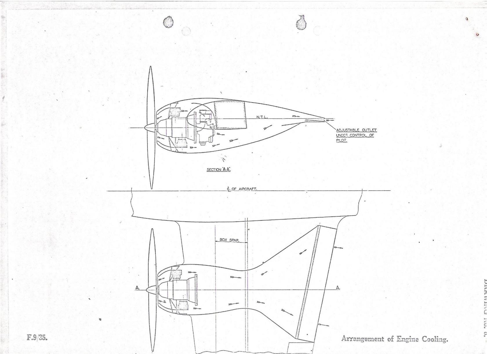 Проект турельного истребителя Armstrong Whitworth F.9/35. Великобритания