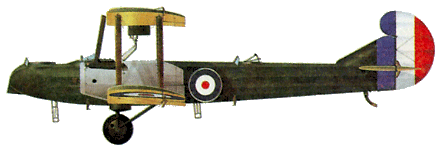 Опытный дальний бомбардировщик Avro 529. Великобритания