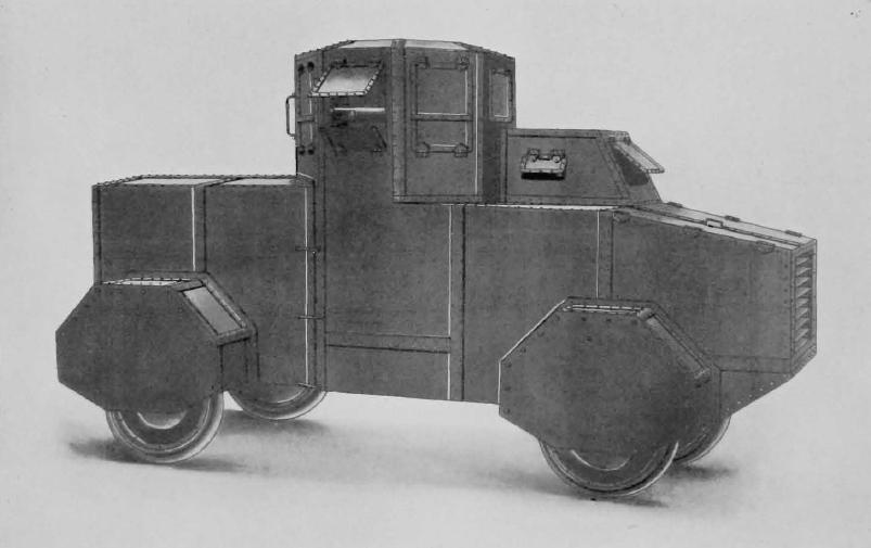 Проект бронеавтомобиля Bethlehem Steel Armored Car. США