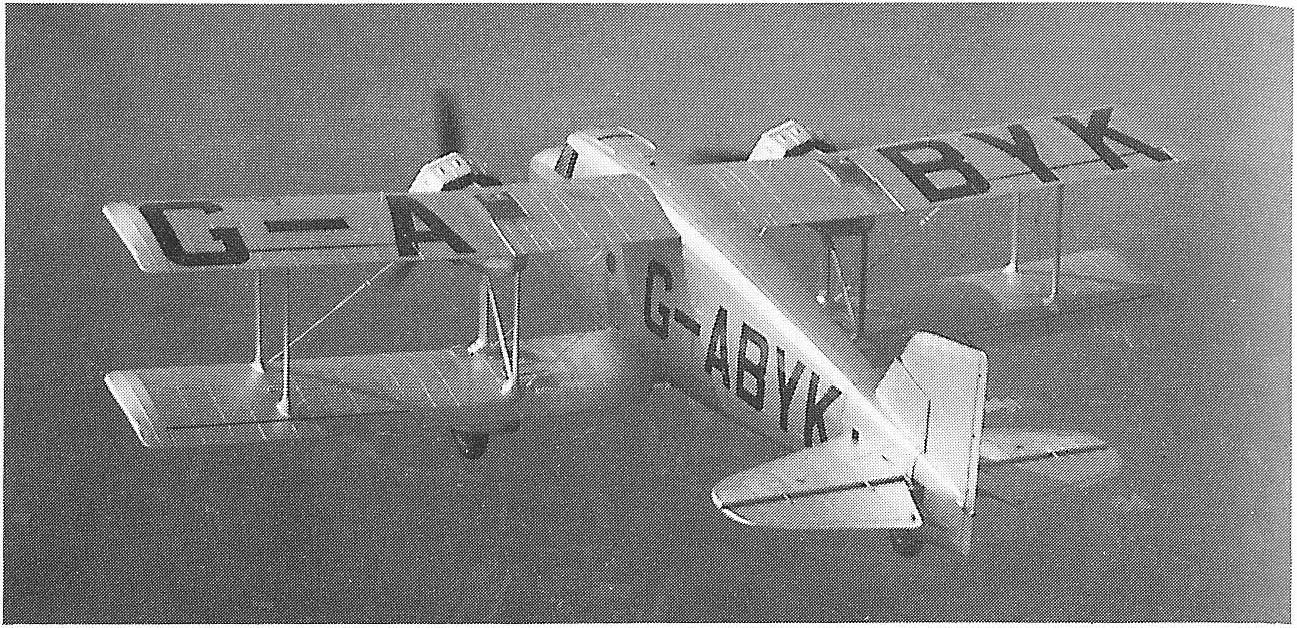 Скоростной почтовый самолет Boulton-Paul P.64 Mail-Carrier. Великобритания